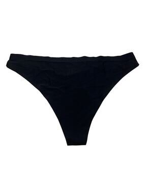 Cheek Boss Thong Black Size 2XL
